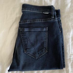 MOTHER The Stunner Zip Two Step Fray. Size 25.